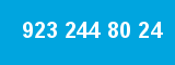 923 244 80 24 923 244 80 24
